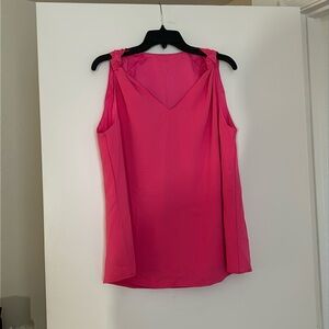 Pink Knotted Tank